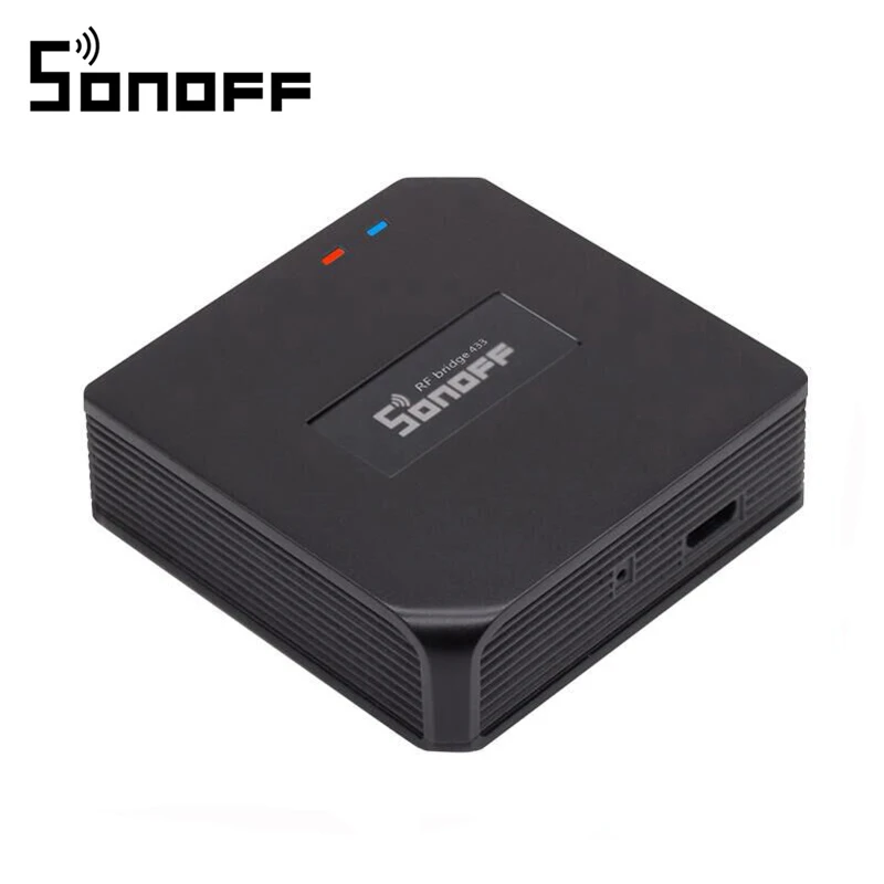 

SONOFF RF Bridge WiFi 433 MHz Replacement Smart Home Automation Universal Switch Intelligent Domotica WiFi Remote RF Controller