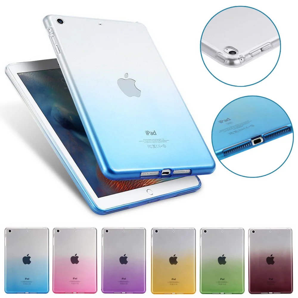 Для iPad Pro 11 2018 10 5 чехол ультра тонкий прозрачный мягкий бесцветный из силикона и
