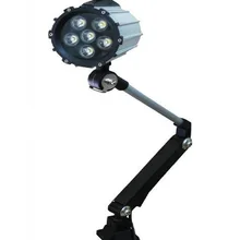 12 Вт, 110 В светодиодный водонепроницаемый рабочий светильник с длинными рукавами, станок с ЧПУ, светильник, Светодиодный точечный светильник