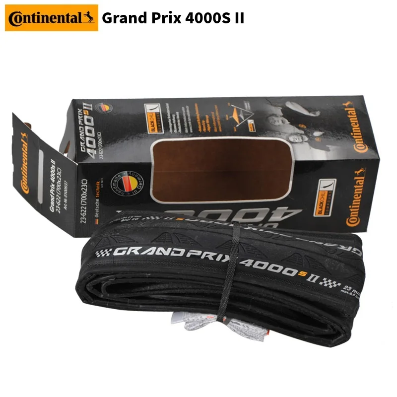 Континентальная оригинальная Grand Prix 4000 S II велосипедная шина 700* 23c/25c Складная шина для шоссейного велосипеда Сверхлегкая Складная шина запчасти для велосипеда