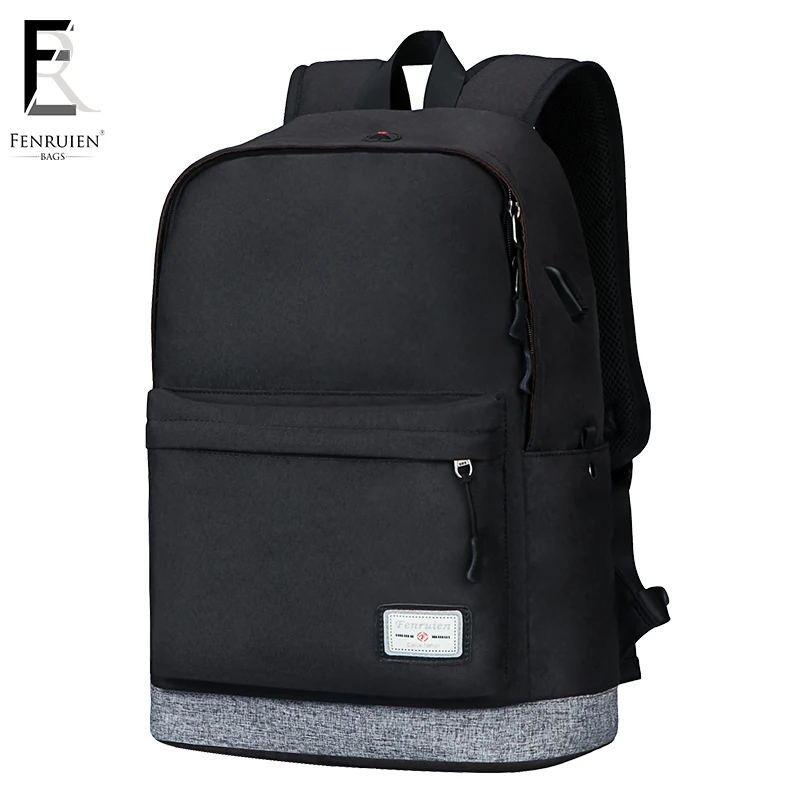 

FENRUIEN Multifunction USB Charging Men 15inch Laptop Backpacks For Teenager Fashion Male Mochila Leisure Travel Backpack Bag