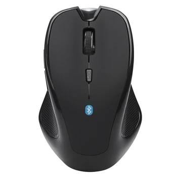 

Wireless Mouse Bluetooth 3.0 6D 1600Dpi For Pc Optical Gaming Mouse Without Battery Black Plastic