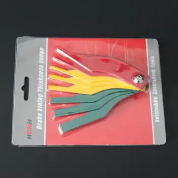 

Adeeing Car Brake Pad Thickness Gauge Wear Measuring Instrument Brake Pad Scale Tool High strength Brake Pad Scale r30