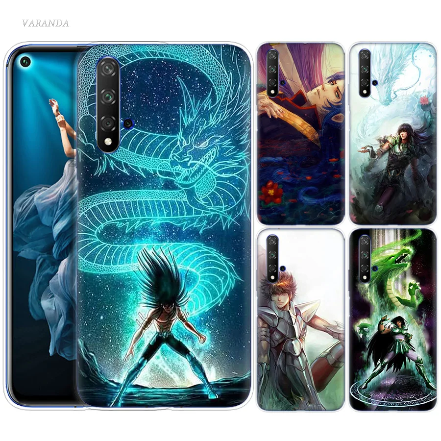 

Saint Seiya Shiryu Anime Case for Huawei Honor 8X 8C 8 9 10 20 Play 8A lite Pro V20 Y9 Y7 Y6 Y5 Prime 2018 2019 TPU Phone Bags
