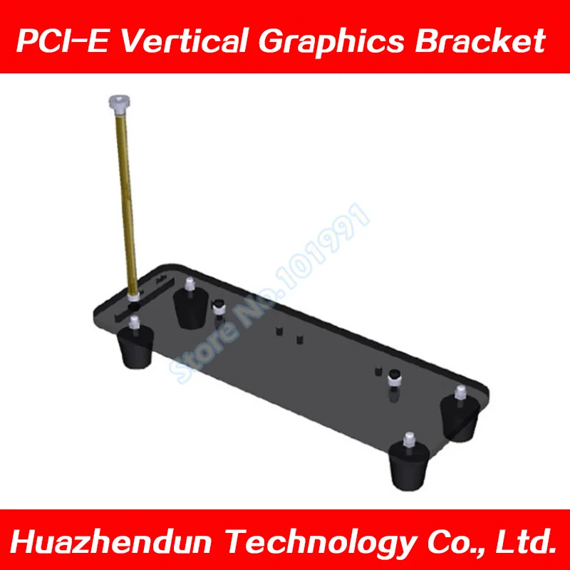 Вертикальный кронштейн поворотного кулака для видеокарты вертикальный erect PCI-E для внешней встроенной графической карты