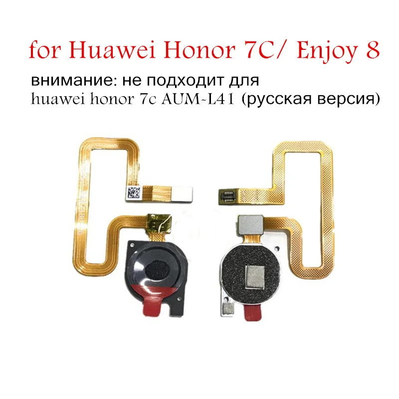 

for Huawei Honor 7C/ Enjoy 8 fingerprint scanner Connector Flex Cable Touch ID Sensor Return Flex Cable Repair Parts