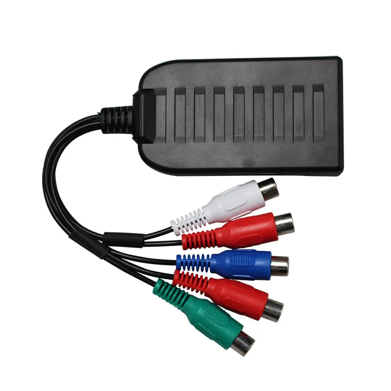 1080P HDMI To RGB Component YPbPr Video and R/L HDTV Audio Adapter Converter with Audio Video Cable for Game TV XOBX360 PS3