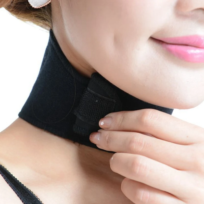 

Tourmaline Magnetic Therapy Neck Massager Cervical Vertebra Protection Spontaneous Heating Belt Body Massager Relieve The Pain