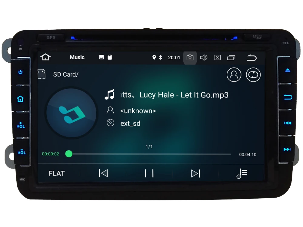 Discount 8" Octa Core 4G Android 8.1 4GB RAM 64GB ROM Car DVD Multimedia Player For Volkswagen VW Golf Polo Touran Tiguan Passat CC Jetta 3