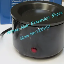 Кератиновые клеевые бусины горячий горшок/плита для клея ЕС, AU, US, UK для салона красоты/волос заводское использование+ 100 г Кератиновый клей для наращивания волос