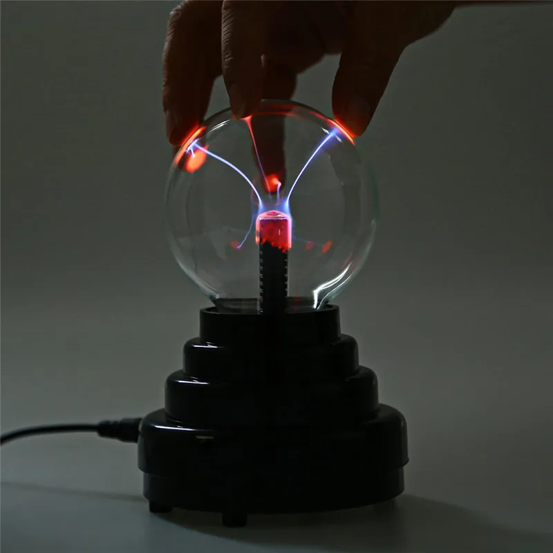 Подарок " USB плазменный шар Электростатическая сфера свет хрустальная лампа праздничный подарок на Рождество