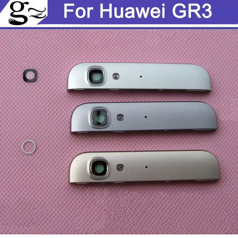 Стеклянная задняя крышка для камеры Huawei GR3 GR 3 | Мобильные телефоны и аксессуары