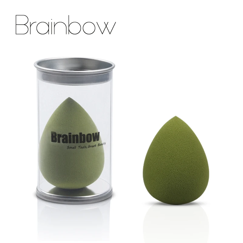 

Brainbow Newest 1piece Soft Makeup Foundation Sponge Cosmetic Puff Powder Smooth Beauty Makeup Sponge Face Beauty Essential Tool