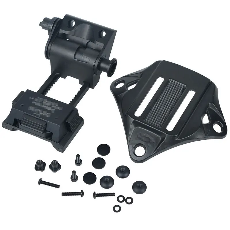 Metal Wilcox L4 G19 NVG Fast Helmet Mount Low Profile 3-Hole Shroud for Carrying Night Vision Equipment fit PVS15 PVS18 GPNVG18