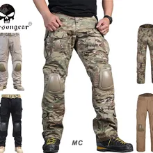 Мужские военные Airsoft Combat bdu брюки EMERSON Tactical Gen2 брюки с наколенниками Multicam MC EM6992