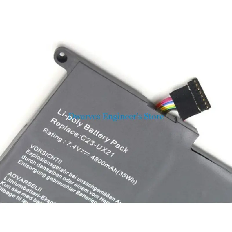 Замена C23 UX21 Аккумулятор для ноутбука ASUS Zenbook UX21E UX21A ультрабука 4800 мА/ч 35Wh|laptop