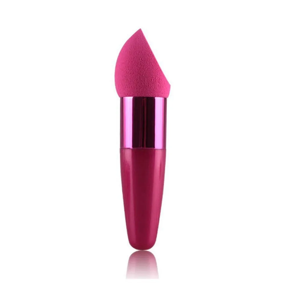 

2019 New Makeup Foundation Liquid Cream Concealer Sponge Cosmetic Puff Lollipop Shape Brush Random Color Good Quality #1