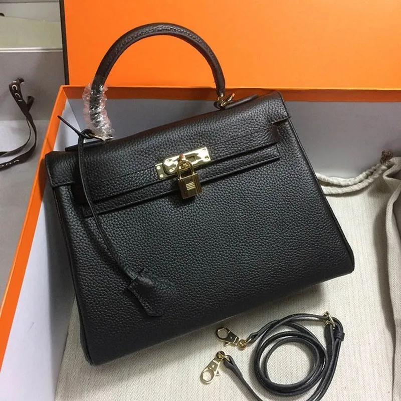 

Luxury Brand Genuine Leather Tote Women Messenger Bags Female Fashion Designer Shoulder Crossbody Bag Handbag for Women 2019
