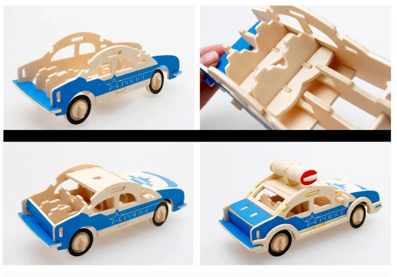 3D Stereo Puzzle - Wood DIY (8)