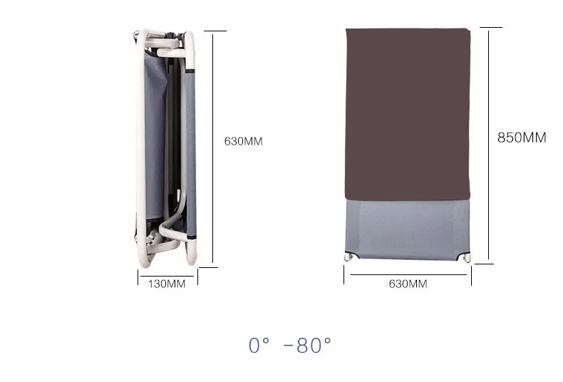 Многофункциональный простой современный складной односпальная кровать бытовой для офиса и отдыха полдень перерыв Защита от солнца стулья