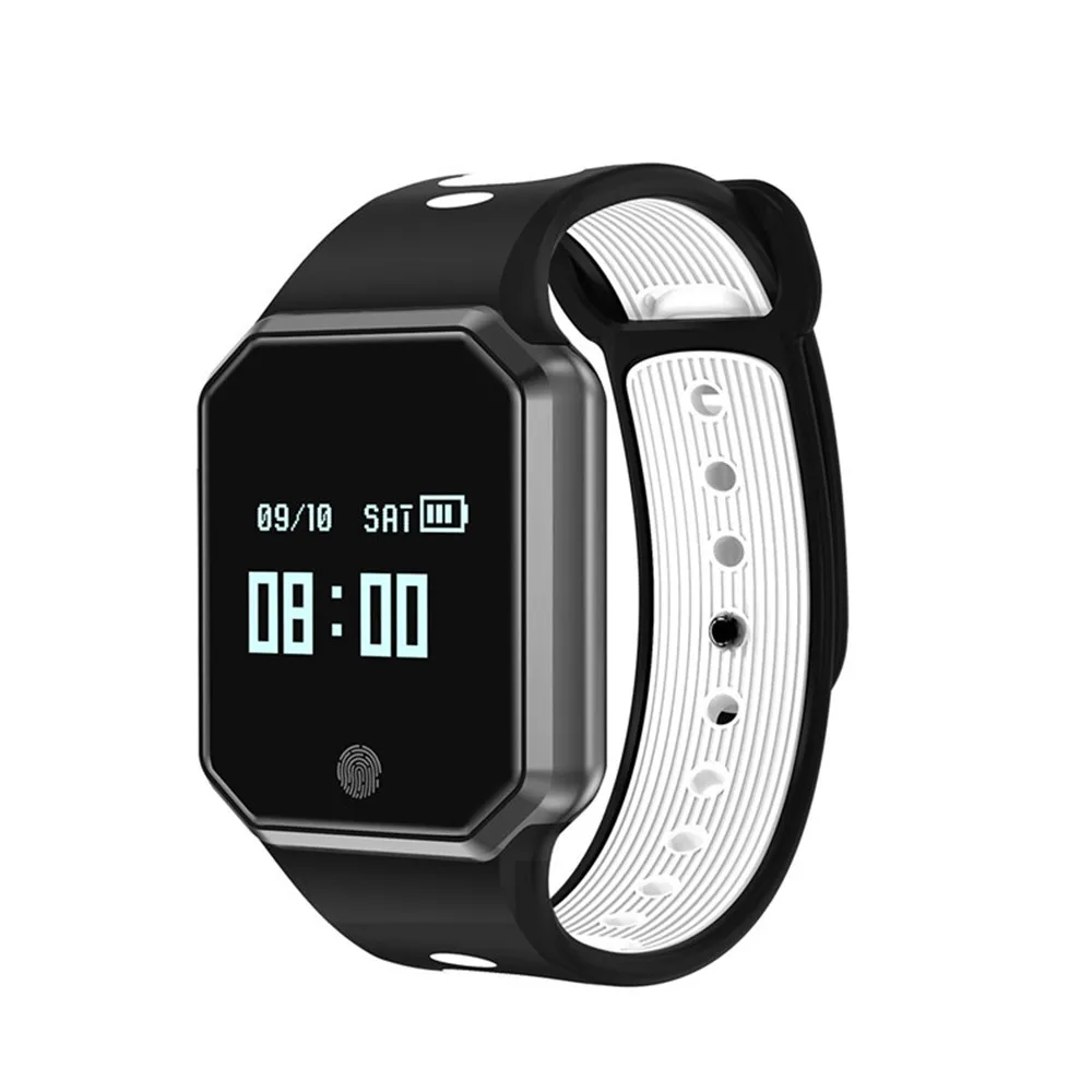 

QW11 bluetooth smart watch for android phone intelligent blood pressure bracelet heart rate waterproof strap removable sports