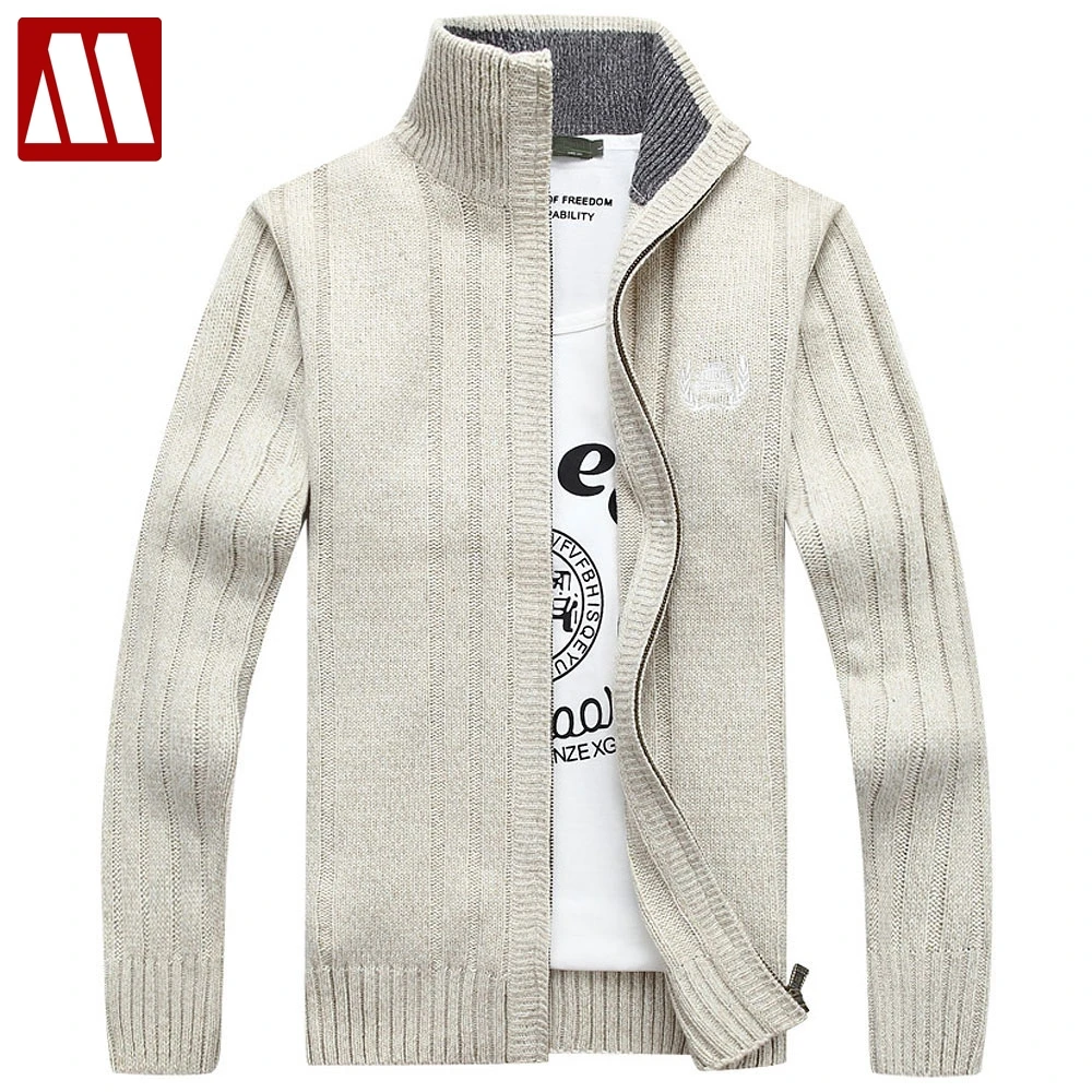 New Autumn Men's Leisure Thick Sweaters Warm Winter Male