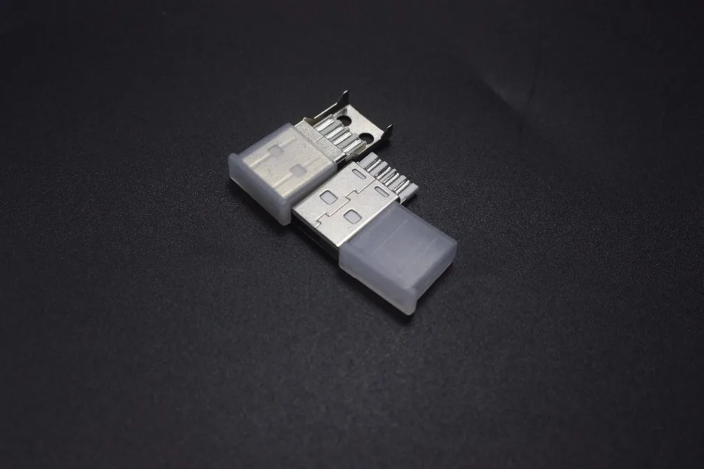 10 шт. USB 2,0 пылезащитный чехол для DIY USB 2,0 A Тип Мужской сборки адаптер разъем розетка