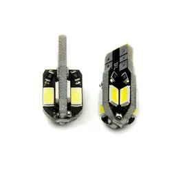 Автомобиль-Стайлинг KAKUDER 20 шт./лот Canbus T10 8smd 5630 5730 СВЕТОДИОДНЫЙ Свет автомобиля Canbus SMD светодиодный лампы td15 челнока