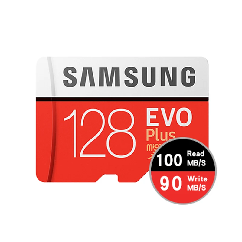 Карта Microsd SAMSUNG 256G 128 Гб 64 ГБ 32 ГБ 16 ГБ 8 ГБ 100 МБ/с./с класс 10 U3 U1 SDXC класс EVO+ Micro SD карта памяти TF флэш-карта