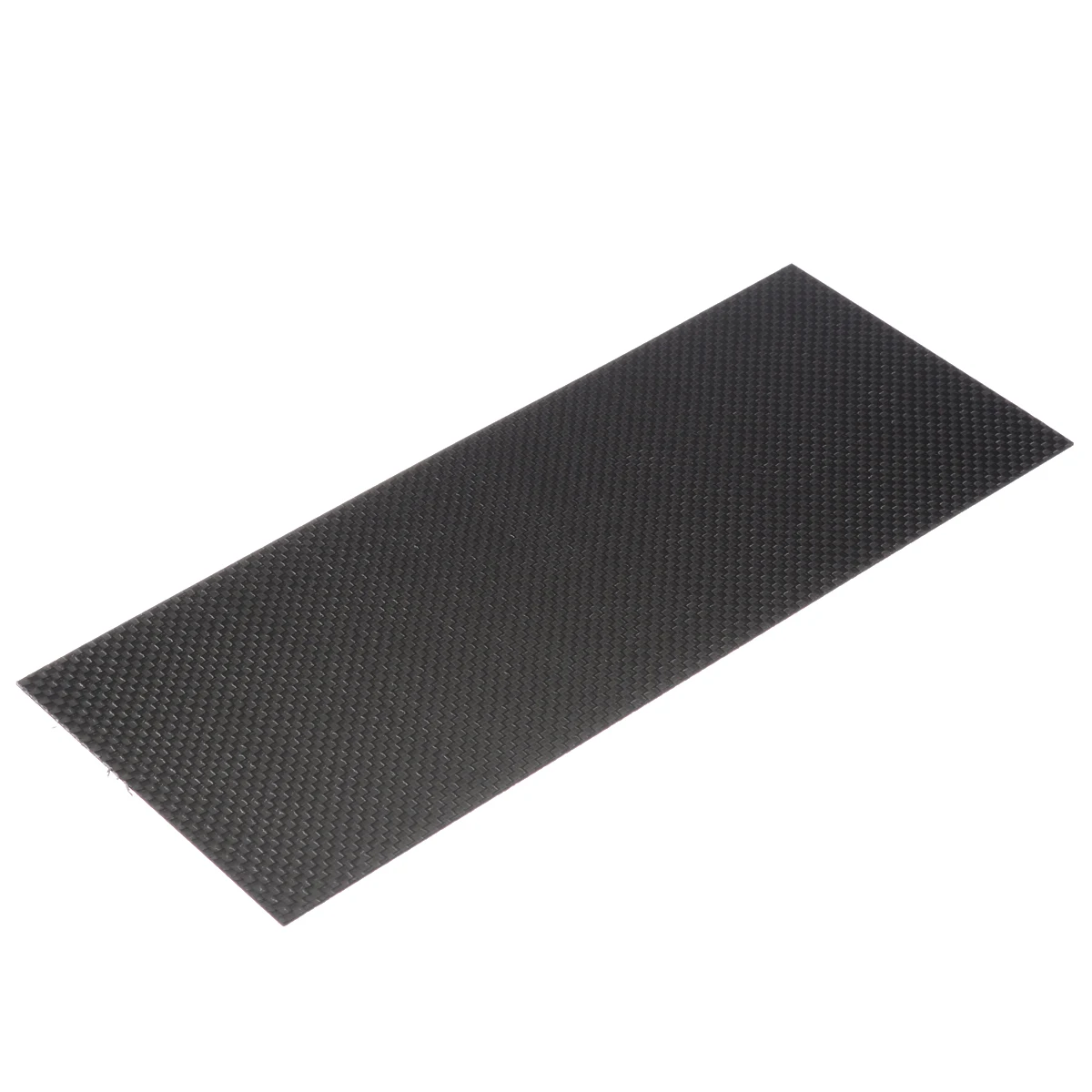 100x250mm Black Carbon Fiber Plate Panel Plain Twill Weave Surface Full Carbon Fiber Plate Panel Sheet Hardness Material