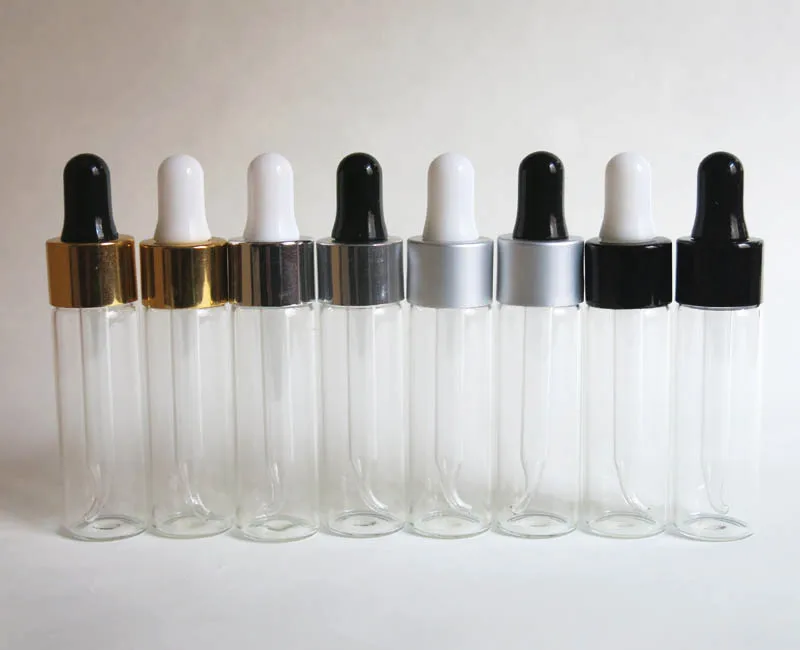 Transparente de Vidro com Pipeta Garrafa de Vidro Clara de Vidro e Recipiente de Líquido Atacado Garrafa Conta-gotas Vazia 15 ml 5 Beleza e saúde