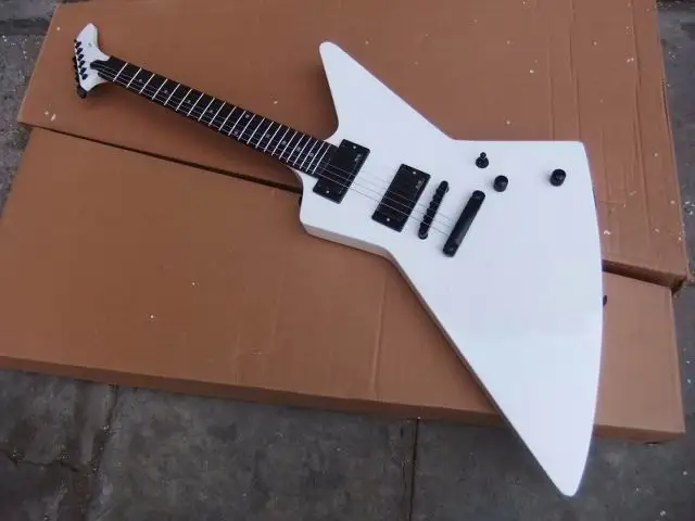 

Wholesale ES P Custom Explorer Model Electric guitar Mahogany best quality in white 110307