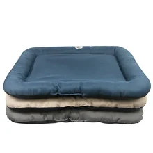 3 Size Warm Solid Color Large Pet Dog Cat Waterproof Bed Kennel Mat Oxford Cloth Pet Warm Beds Cozy Nest Pad Supplies