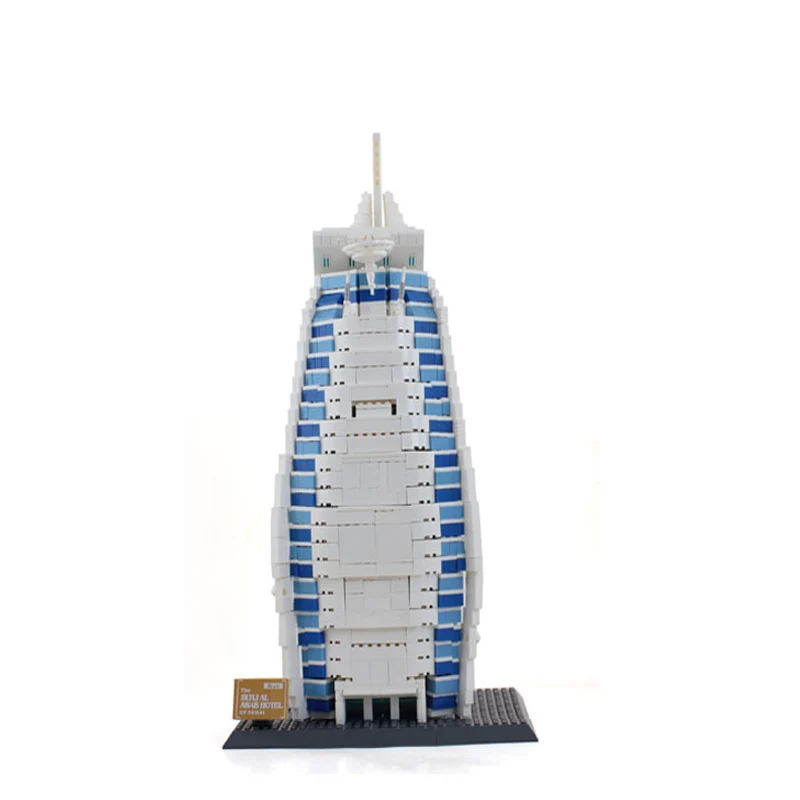

Stavanger Assembling Toy Building Blocks House Villa Model Provided Burj Al Arab Hotel In Dubai Is Compatible With Legoe