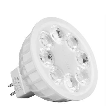 

Milight FUT103 4W GU10 RGB+CCT Led Spotlight 2.4G Led Bulb light Wireless Remote Led lamp AC100-240V Free Shipping