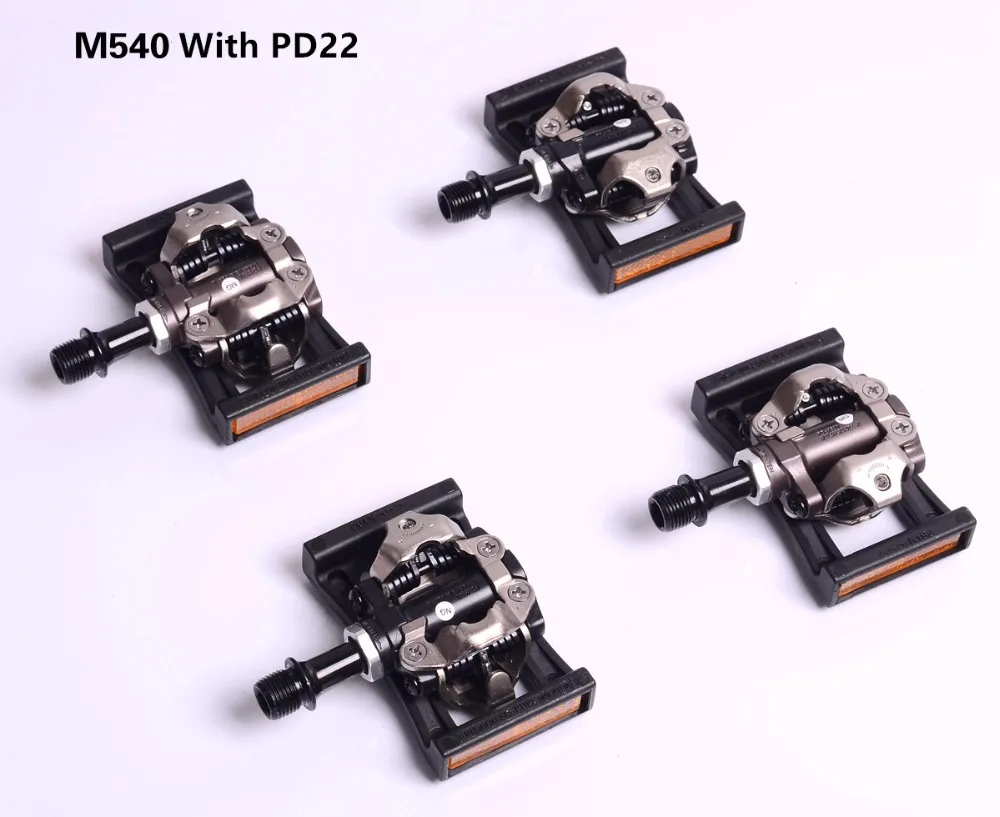 Велосипедные педали PD M540 самозакрывающиеся SPD MTB детали для горного велосипеда
