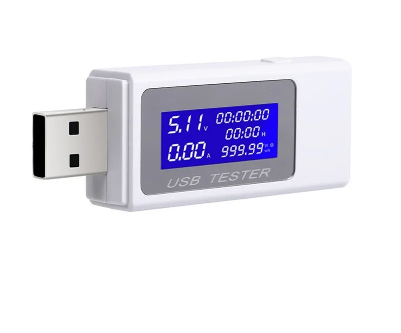 DC4-30V электрические мощность USB ёмкость Напряжение Тестер измеритель тока мониторы Вольтметр Амперметр 0-5A 0-99 часов 0-150 Вт