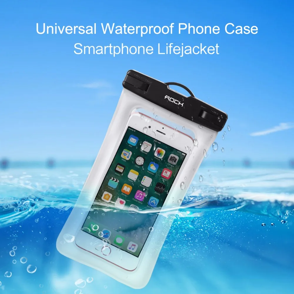 Universal Waterproof Bag Case for 4 6 inch Phone Waterproof Dive Swim