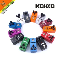 Efectos de guitarra KOKKO Pedal Chorus compresor Overdrive distorsión Booster vibra bucle Reverb Phaser sintonizador Pedal de guitarra