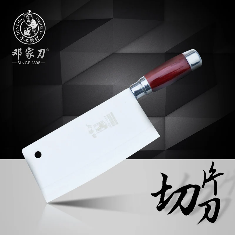 

Free Shipping DENG Handmade Kitchen Chef Knife 9Cr13Mov Stainless Steel Cleaver Professional Chef Knives Household Cooking Knife