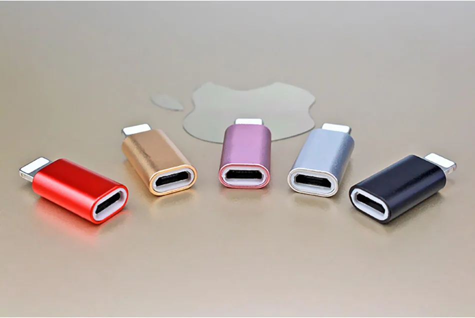 !ACCEZZ Portable Micro USB To Lighting For Apple Adapters For iphone X XS XR 6 7 5 Plus Sync Charger OTG Mini Converter For ipad (13)