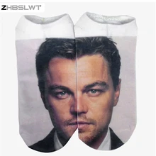 ZHBSLWT/разноцветные женские носки в стиле Харадзюку С 3D принтом, повседневные носки с персонажами, короткие носки унисекс