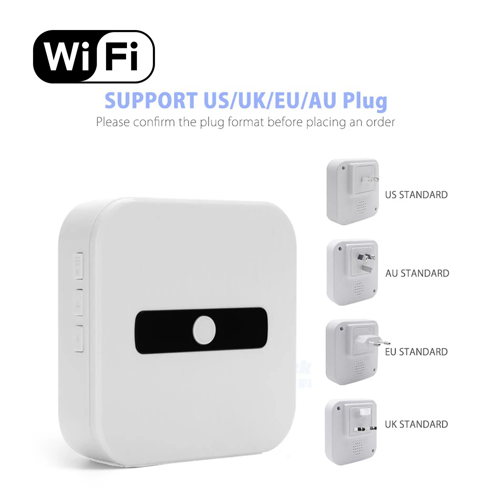 Video Ring Home Doorbell Waterproof APP Remote 720P Motion Detection WiFi Video Camera Door Phone Intercom Video Ring Home Doorbell Waterproof APP Remote 720P Motion Detection WiFi Video Camera Door Phone Intercom