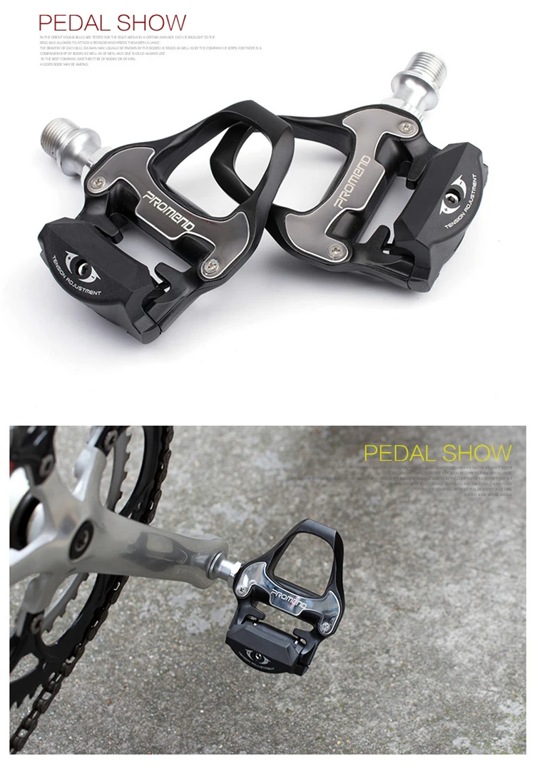 6 bestgia New Design Cr-Mo Axle Self-lock Road Bicycle Pedals with Cleats CNC Aluminum Alloy Body 6 Bearing BMX Pedal bike Parts