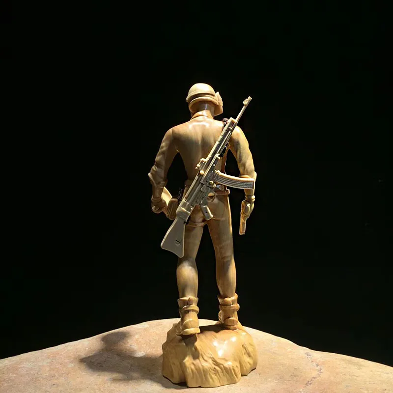  Game Playerunknown's Battlegrounds people statues Wood Cosplay Costumes Special PUBG sculpture Buxa