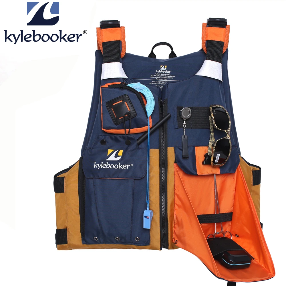 New outdoor Fly fishing vest Kayak Fishing Life Jacket Men Breathable