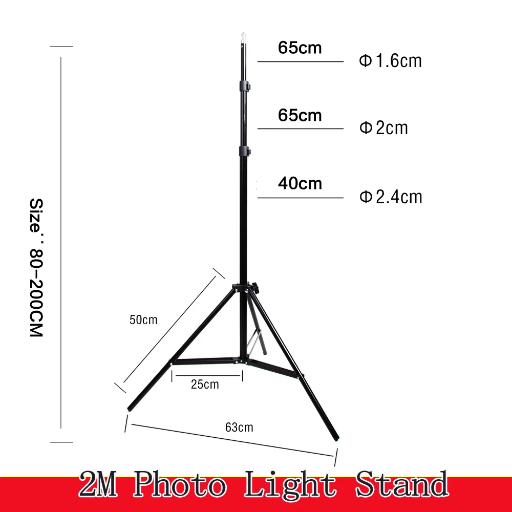 

photographic equipment Pro Photo Studio 7ft 2m Light Stand Light Stands