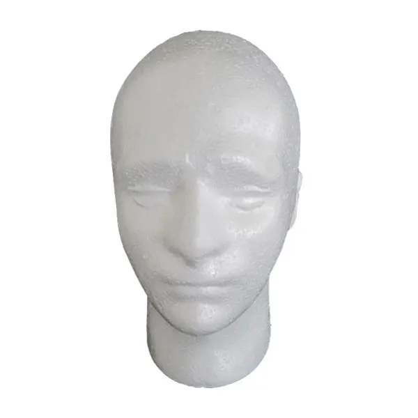 1 шт. высокое качество 54 см Окружность мужской манекен из ПВХ Модель Манекен-голова шляпа крышка парик очки дисплей стенд