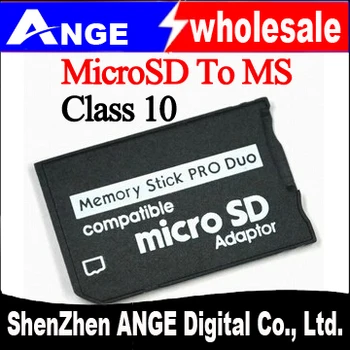

MicroSD TF to MS Adapter TF Card Reader Memory Stick Converter Card Case