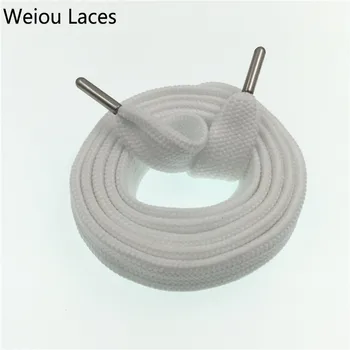 

Weiou New Sneaker Coloured Trainer Crazy Athletic FAT Designer Flat Wide Boot Laces Strings 1.8cm/0.7'' Shoelaces free shipping